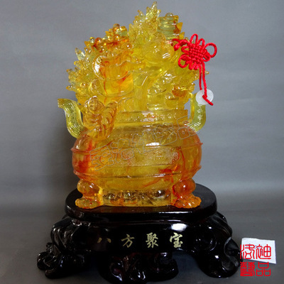 八方聚宝 匠心打造旺财镇宅的树脂艺术精品